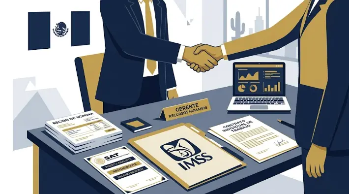 Cómo contratar empleados en México IMSS nómina CFDI 2026