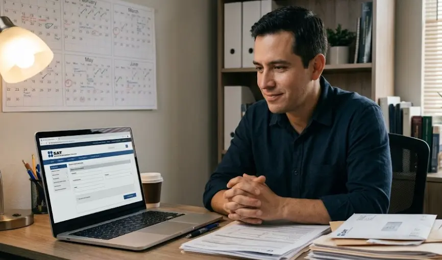 Cómo regularizarse ante el SAT si llevas tiempo sin declarar en México
