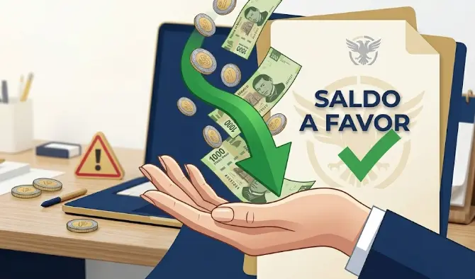 Saldo a favor SAT: cómo saber si tienes y cómo cobrarlo en 2026